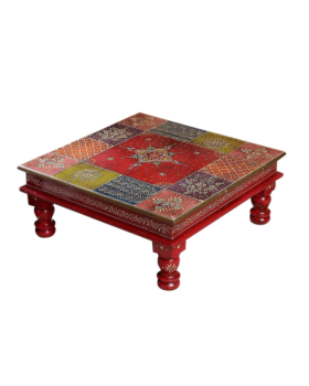 Multicolour Jodhpuri Chowki Multicolour Jodhpuri Chowki